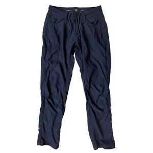 Prana Pants Womens 4 Blue Straight Cargo Hiking Outdoor Gorpcore Utility Pockets